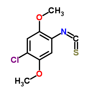 1-Chloro-4-isothiocyanato-2,5-dimethoxybenzene Structure,306935-82-0Structure