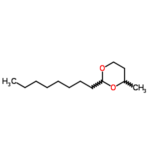 1,3-Dioxane,4-methyl-2-octyl- Structure,3080-74-8Structure