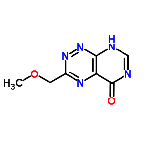 Pyrimido[5,4-e]-1,2,4-triazin-5(6h)-one,3-(methoxymethyl)- Structure,30855-58-4Structure