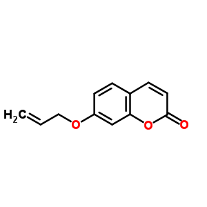 2H-1-benzopyran-2-one,7-(2-propen-1-yloxy)- Structure,31005-03-5Structure