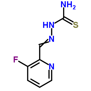 Hydrazinecarbothioamide,2-[(3-fluoro-2-pyridinyl)methylene]- Structure,31181-41-6Structure