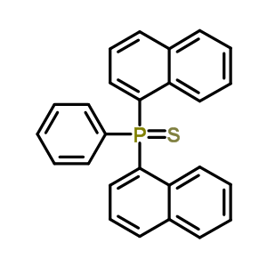 Phosphine sulfide,di-1-naphthylphenyl-(7ci,8ci) Structure,3135-68-0Structure