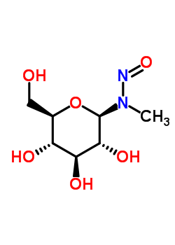 N-methyl -n-nitroso-beta-d-glucosamine Structure,31364-55-3Structure