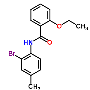 N-(2-bromo-4-methylphenyl )-2-ethoxybenzamide Structure,314022-94-1Structure