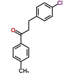 3-(4-Chlorophenyl )-4’-methylpropiophenone Structure,315180-21-3Structure