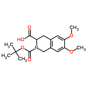 6,7-Dimethoxy-3,4-dihydro-1h-isoquinoline-2,3-dicarboxylic acid 2-tert-butyl ester Structure,317806-26-1Structure