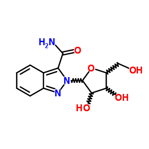 2H-indazole-3-carboxamide,2-b-d-ribofuranosyl- Structure,31899-58-8Structure