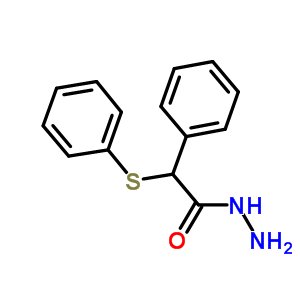 2-Phenyl-2-(phenylthio)acetohydrazide Structure,32121-53-2Structure