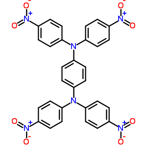 N,n,n’,n’-tetrakis(4-nitrophenyl)-p-phenylenediamine Structure,3283-05-4Structure