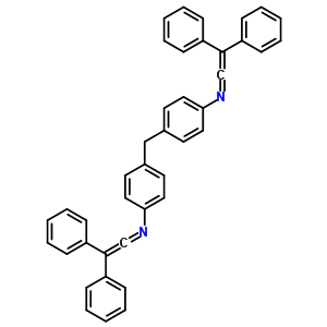 N-[4-[[4-[2,2-di(phenyl)ethenylideneamino]phenyl]methyl]phenyl]-2,2-di(phenyl)ethenimine Structure,32861-04-4Structure