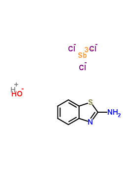 2-Aminobenzothiazole mono(trichlorohydroxyantimonate) Structure,33011-54-0Structure