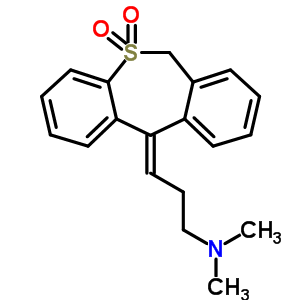 11-(3-Dimethylaminopropylidene)-6,11-dihydrodibenzo(b,e)thiepine-5,5-dioxide Structure,33301-24-5Structure