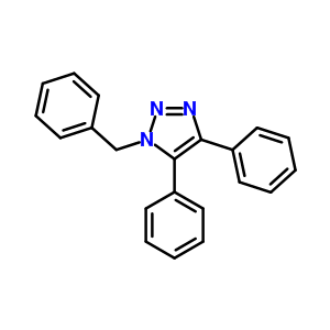 1-Benzyl-4,5-diphenyl-triazole Structure,33471-66-8Structure