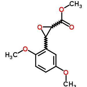 Methyl 3-(2,5-dimethoxyphenyl)oxirane-2-carboxylate Structure,33567-56-5Structure