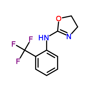 N-[2-(trifluoromethyl)phenyl]-4,5-dihydro-1,3-oxazol-2-amine Structure,33588-19-1Structure