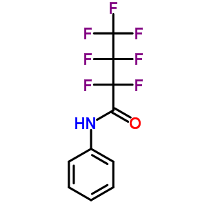 Heptafluorobutyranilide Structure,336-61-8Structure