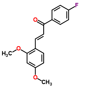 2,4-Dimethoxy-4-fluorochalcone Structure,336101-27-0Structure