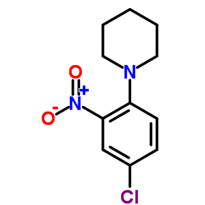 1-(4-Chloro-2-nitro-phenyl)piperidine Structure,33784-44-0Structure