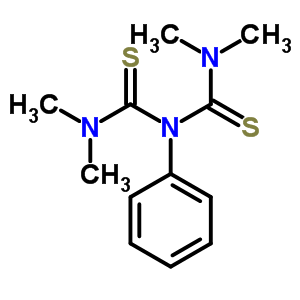 N,n-bis((dimethylamino)thiocarbonyl)aniline Structure,33812-14-5Structure