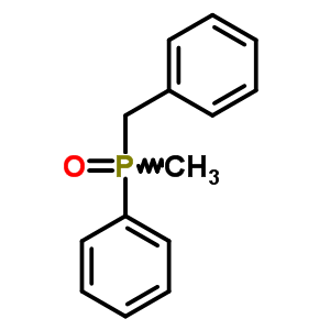 Phosphine oxide,methylphenyl(phenylmethyl)- Structure,33838-34-5Structure