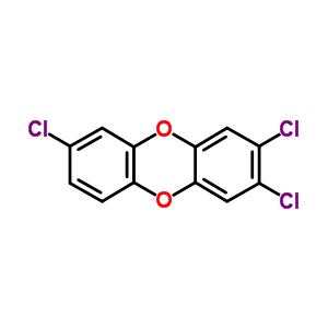 2,3,7-Trichlorodibenzo-p-dioxin Structure,33857-28-2Structure