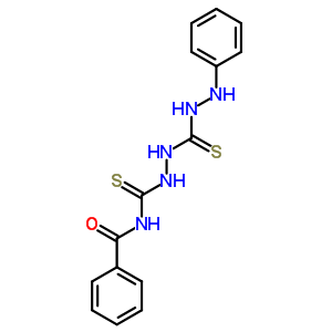 N-[(anilinothiocarbamoylamino)thiocarbamoyl]benzamide Structure,33949-90-5Structure