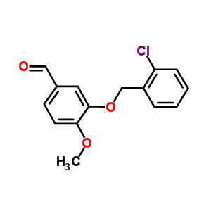 3-[(2-Chlorobenzyl)oxy]-4-methoxybenzaldehyde Structure,341942-09-4Structure