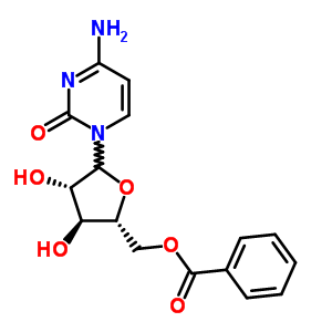 [(2R,3s,4s)-5-(4-amino-2-oxopyrimidin-1-yl)-3,4-dihydroxyoxolan-2-yl]methyl benzoate Structure,34270-10-5Structure