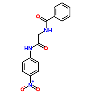 N-[(4-nitrophenyl)carbamoylmethyl]benzamide Structure,34329-59-4Structure