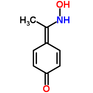 4-[1-(Hydroxyamino)ethylidene]cyclohexa-2,5-dien-1-one Structure,34523-34-7Structure