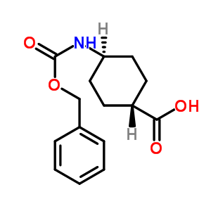 Trans-4-(carbobenzoxyamino)cyclohexanecarboxylic acid Structure,34771-04-5Structure