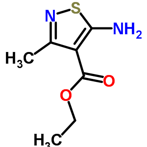 Ethyl 5-amino-3-methylisothiazole-4-carboxylate Structure,34859-65-9Structure