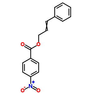 3-Phenylprop-2-enyl 4-nitrobenzoate Structure,34994-60-0Structure