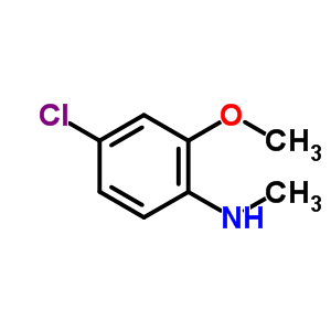 4-Chloro-2-methoxy-n-methylaniline Structure,35122-79-3Structure