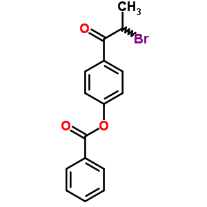 [4-(2-Bromopropanoyl)phenyl] benzoate Structure,35282-40-7Structure