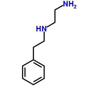 N-phenethylethane-1,2-diamine Structure,3534-99-4Structure