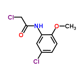 2-Chloro-n-(5-chloro-2-methoxyphenyl)acetamide Structure,35588-41-1Structure