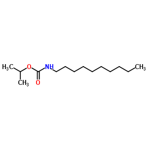 Propan-2-yl n-decylcarbamate Structure,35601-86-6Structure