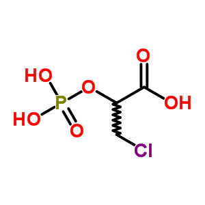 3-Chloro-2-phosphonooxypropanoic acid Structure,35850-22-7Structure