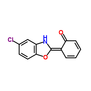 Phenol, 2-(5-chloro-2-benzoxazolyl)- Structure,35875-81-1Structure