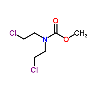 Methyl n,n-bis(2-chloroethyl)carbamate Structure,35875-89-9Structure