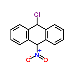 9-Chloro-10-nitro-9,10-dihydroanthracene Structure,36101-18-5Structure