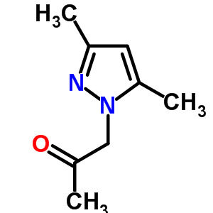 1-(3,5-Dimethyl-1H-pyrazol-1-yl)acetone Structure,361343-66-0Structure