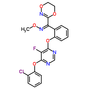 氟嘧菌酯結(jié)構(gòu)式_361377-29-9結(jié)構(gòu)式