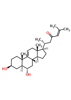 (6R)-6-[(3s,5s,6s,8s,10s,13r,14s,17r)-3,6-dihydroxy-10,13-dimethyl-2,3,4,5,6,7,8,12,14,15,16,17-dodecahydro-1h-cyclopenta[a]phenanthren-17-yl]-2-methylhept-2-en-4-one Structure,36564-29-1Structure