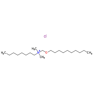 Decoxymethyl-dimethyl-octylazanium chloride Structure,366491-03-4Structure