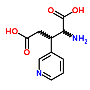 2-Amino-3-pyridin-3-yl-pentanedioic acid Structure,36727-96-5Structure