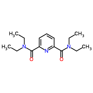 2,6-Pyridinedicarboxamide, n,n,n,n-tetraethyl- Structure,36763-33-4Structure