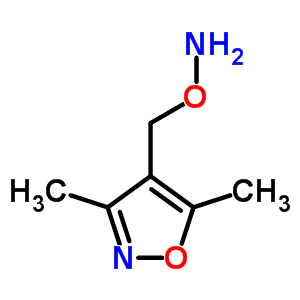 O-[(3,5-dimethyloxazol-4-yl)methyl]hydroxylamine Structure,36821-73-5Structure