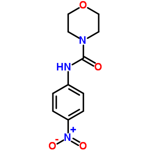 N-(4-nitrophenyl)morpholine-4-carboxamide Structure,36894-28-7Structure